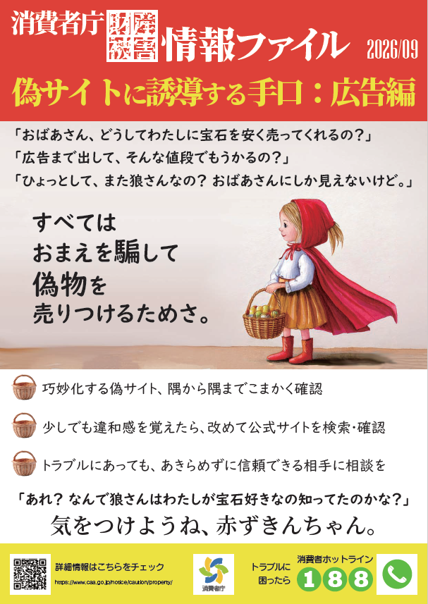 偽サイトに誘導する手口:広告編