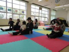 なかよし広場のあおぞら保育の様子