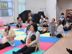 なかよし広場のあおぞら保育の様子