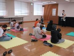 保健福祉センターでのあおぞら保育の様子