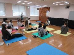 保健福祉センターでのあおぞら保育の様子