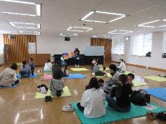 保健福祉センターでのあおぞら保育の様子