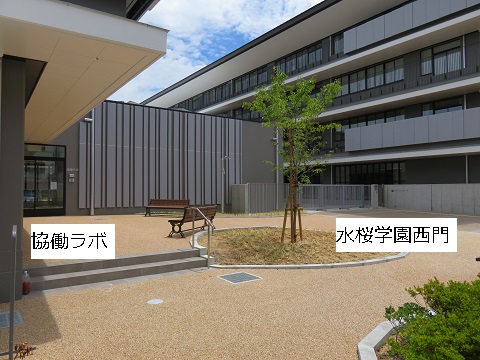 水桜学園 西門付近