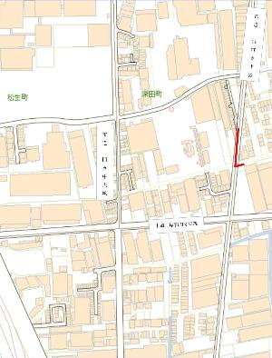 深田町位置図