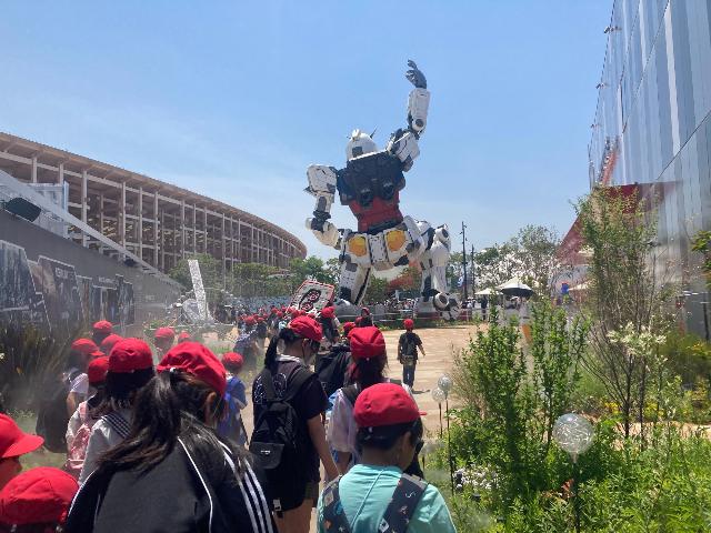 ガンダム大きいね