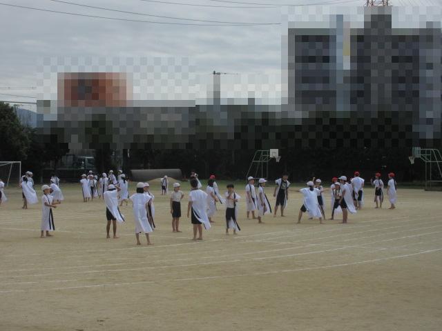 ソーランの練習です