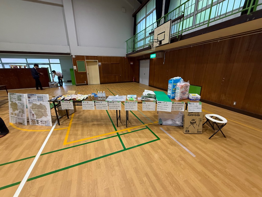 防災展示ブース