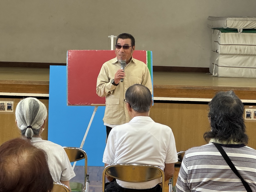 門真市自治連合会交通防犯災害部会長 馬場会長挨拶