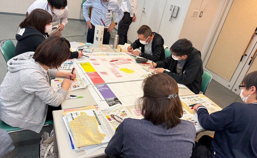 「施設の避難行動タイムライン」の作成体験